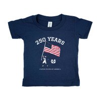 2026 Toddler U-State Patriotic Big Blue T-Shirt